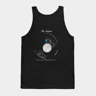 Giacomo Leopardi - The Infinite in space - English version Tank Top